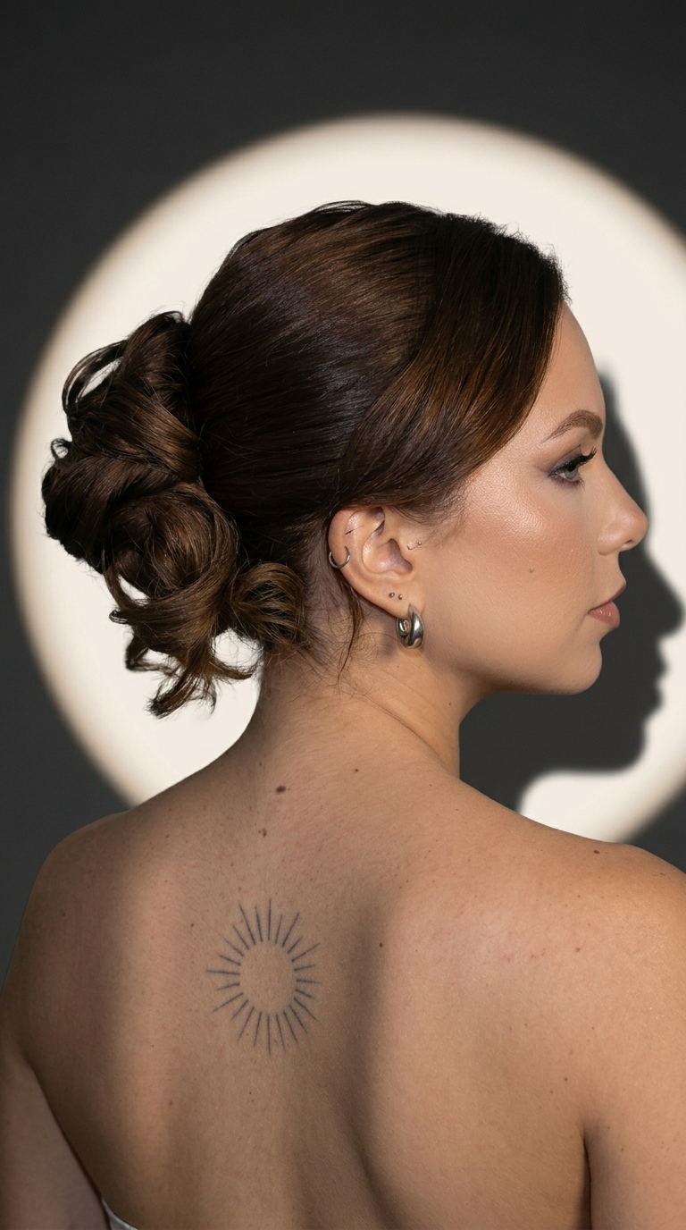 Penteado elegante
